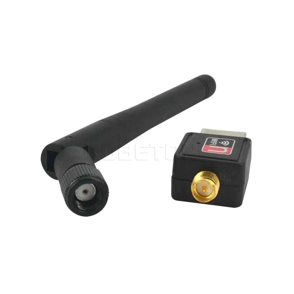 MT7601 Mini USB WiFi Adapter 150Mbps Wireless Network Card Network Card Wi-Fi Receiver for PC Desktop Laptop 2.4GHz