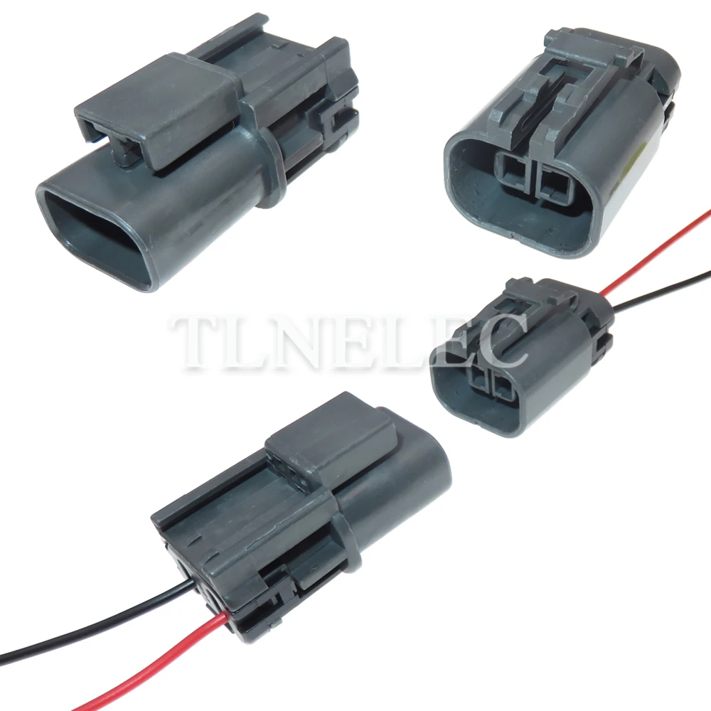 2 Pin Way รถเบนซินปั๊มไฟฟ้าขั้วต่อสาย Auto ซ็อกเก็ตสายไฟ7223-1824-40 7122-1824-40