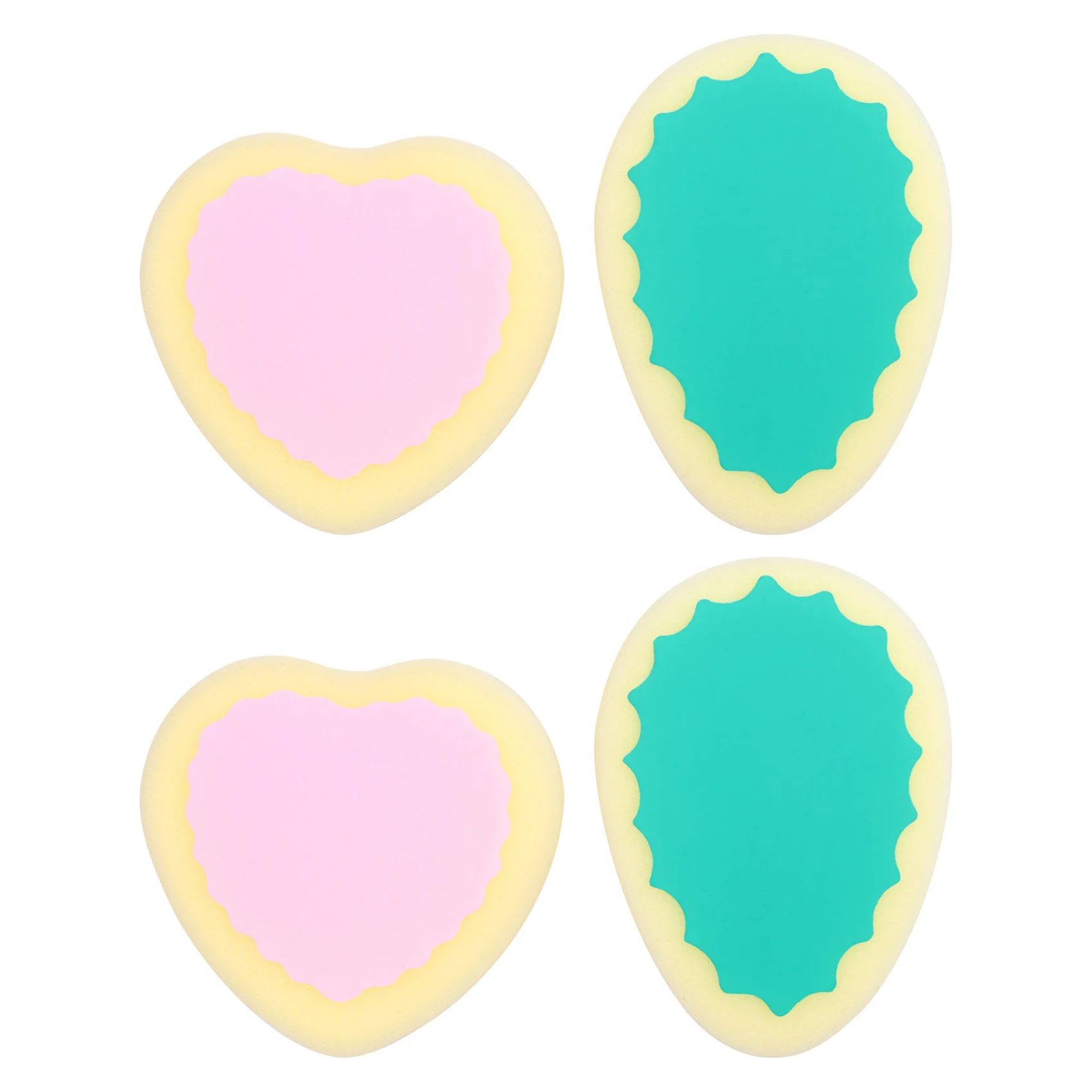 2X شعبية ماجيك إزالة الشعر غير مؤلم إزالة الشعر الإسفنج الوسادة لإزالة الوجه الساق الذراع الجسم أداة إزالة الشعر لنزع الشعر