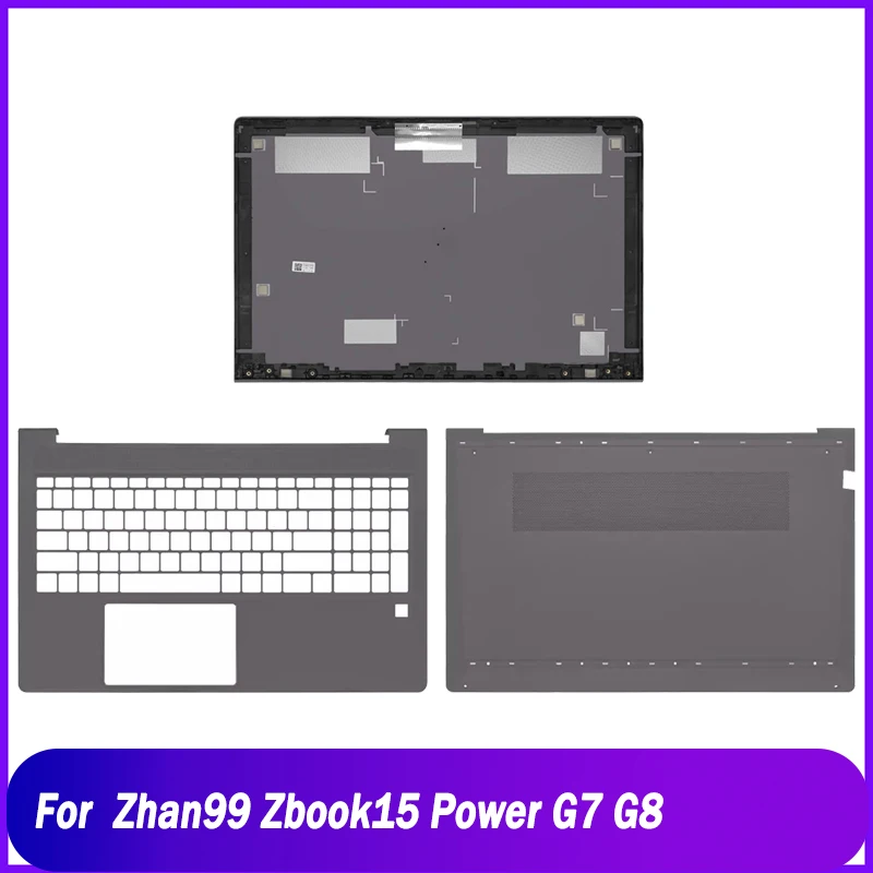 New Rear Lid For HP Zhan99 Zbook15 Power G7 G8 Series Laptop LCD Back Top Cover Palmrest Upper Bottom Base Case Grey A C D Shell