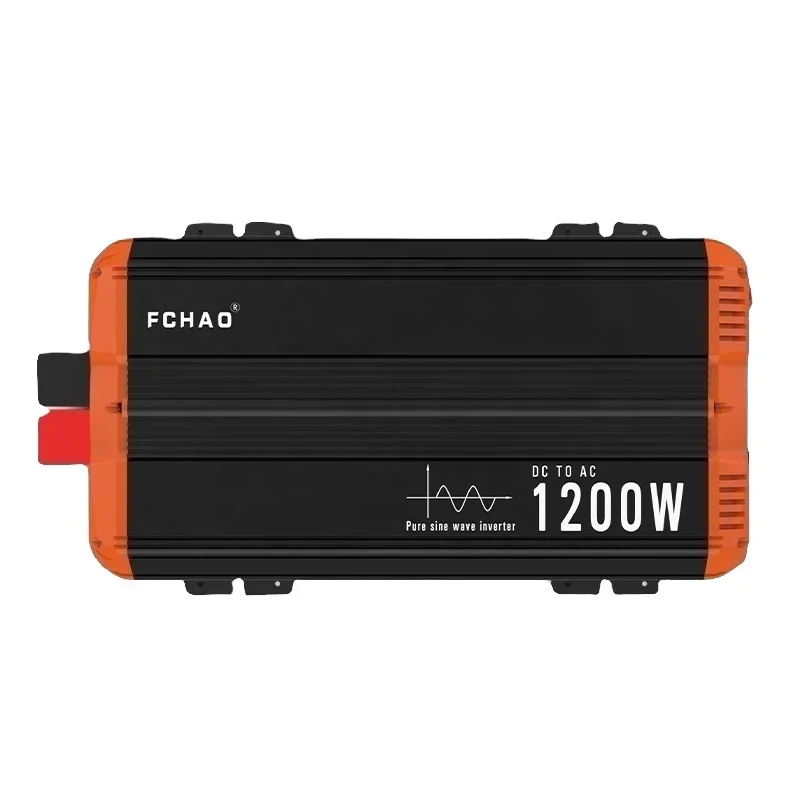 1200W Car Power Inverter DC 12v to 110v AC Car Inverter Converter, Dual AC Adapter for Air Compressor