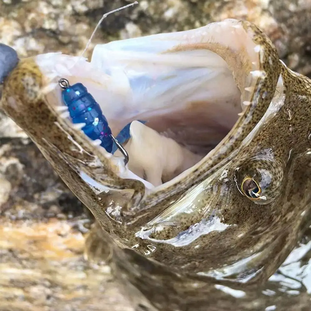 10PCS Ajing 48Mm 0.…