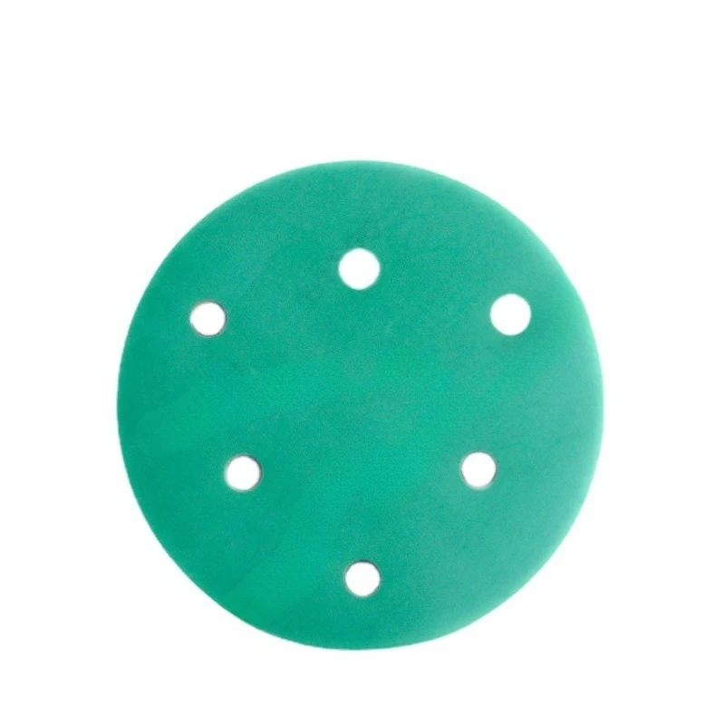 Dry sandpaper Green film Flocking Dry and wet more wear-resistant yarn paper Replaceable matte sheet