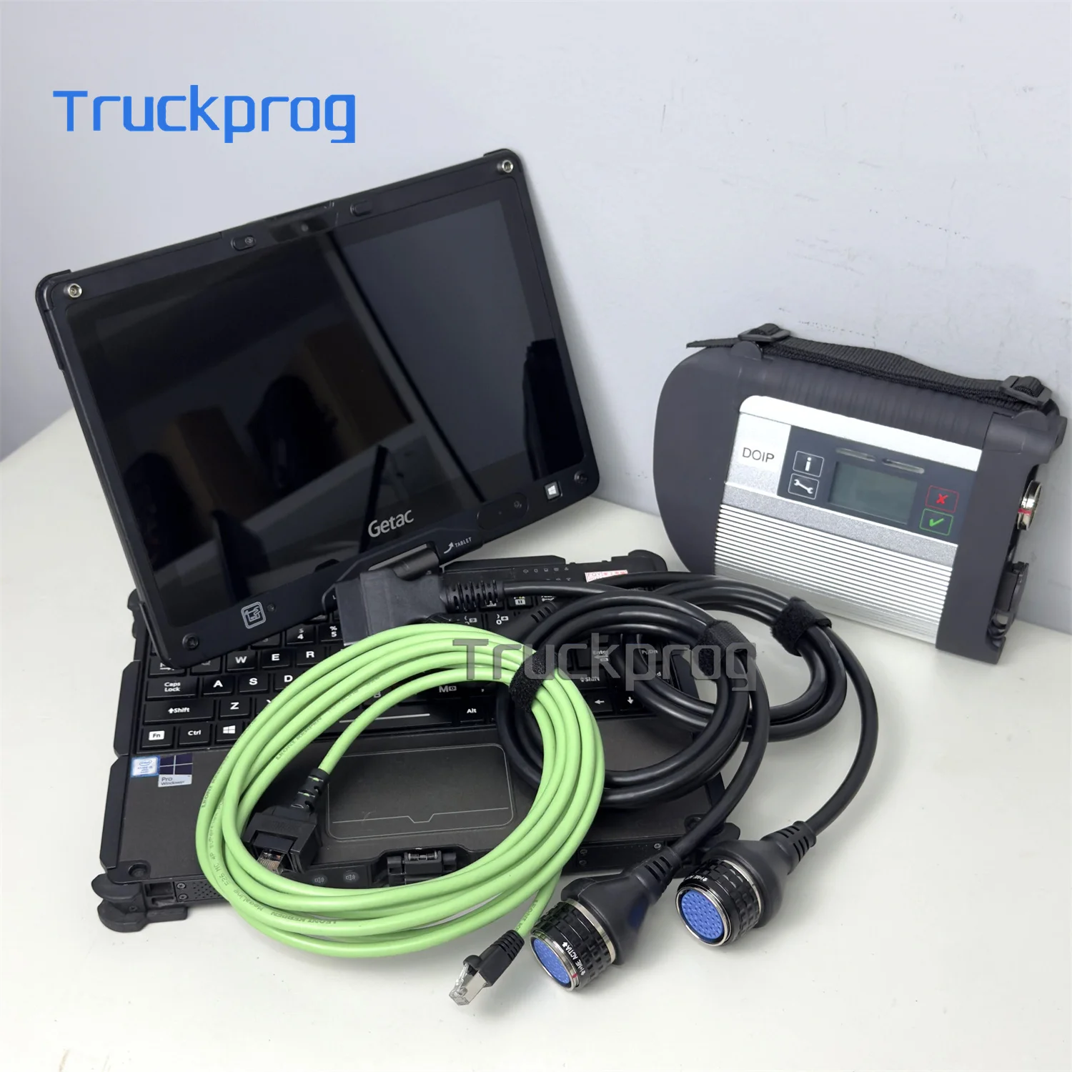 كمبيوتر محمول Getac V110 DOIP MB Star c4 WiFi معدد اختياري SSD SD Connect C4 Obd2 أداة تشخيص الماسح الضوئي لشاحنة سيارة ben-z