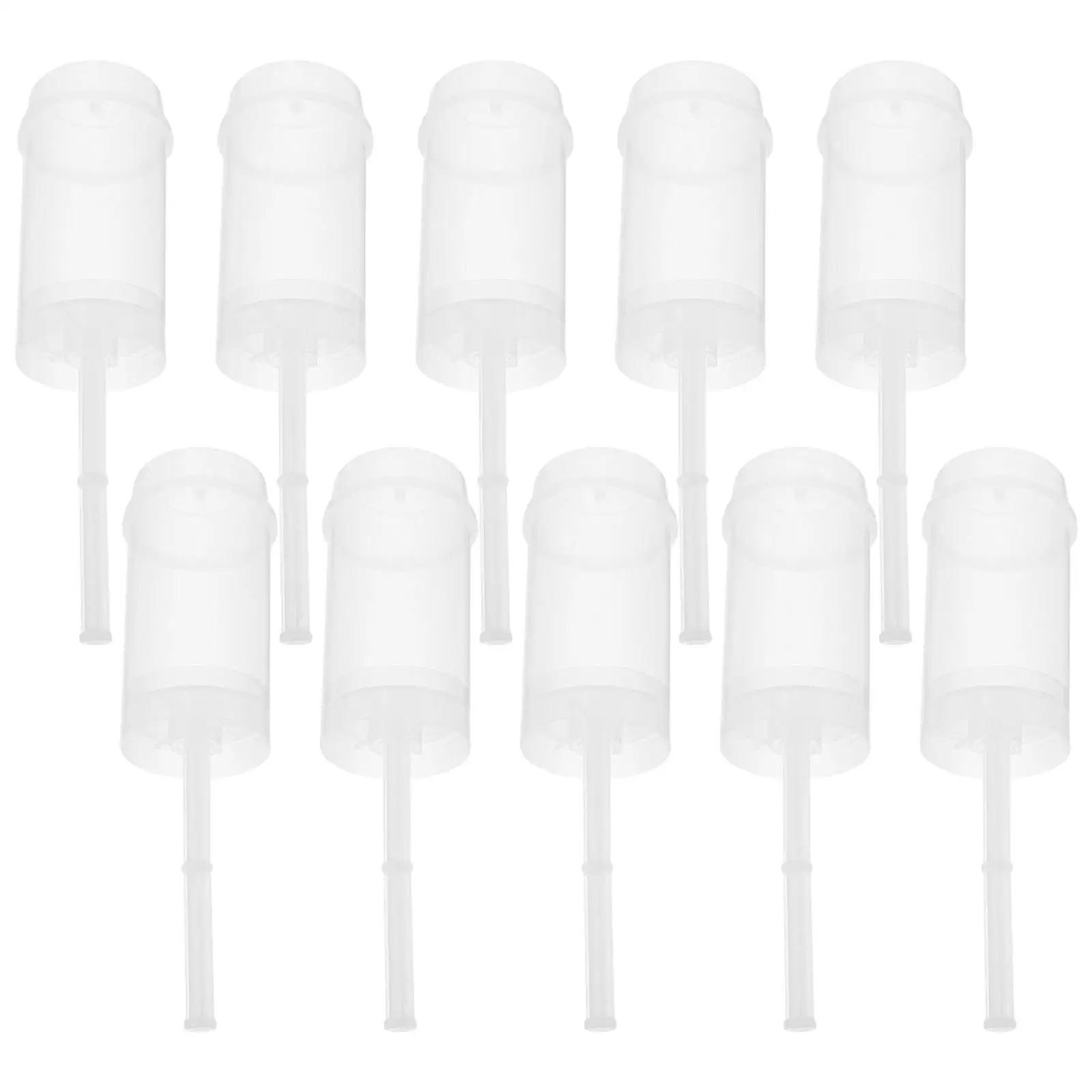 

50 Pcs Pushable Cake Holders PP Containers Reusable for Cakes Ice Creams Jelly Cheesecake Kitchen Baking Tools