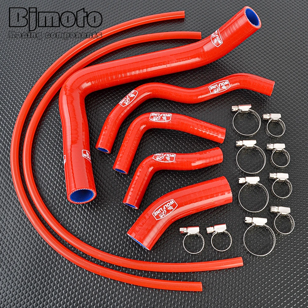 

Для Suzuki GSX-8S GSX8S GSX GS-X 8S 2023 2024 2025: Комплект силиконовых шлангов радиатора для охлаждения, трубки для водяного охлаждения