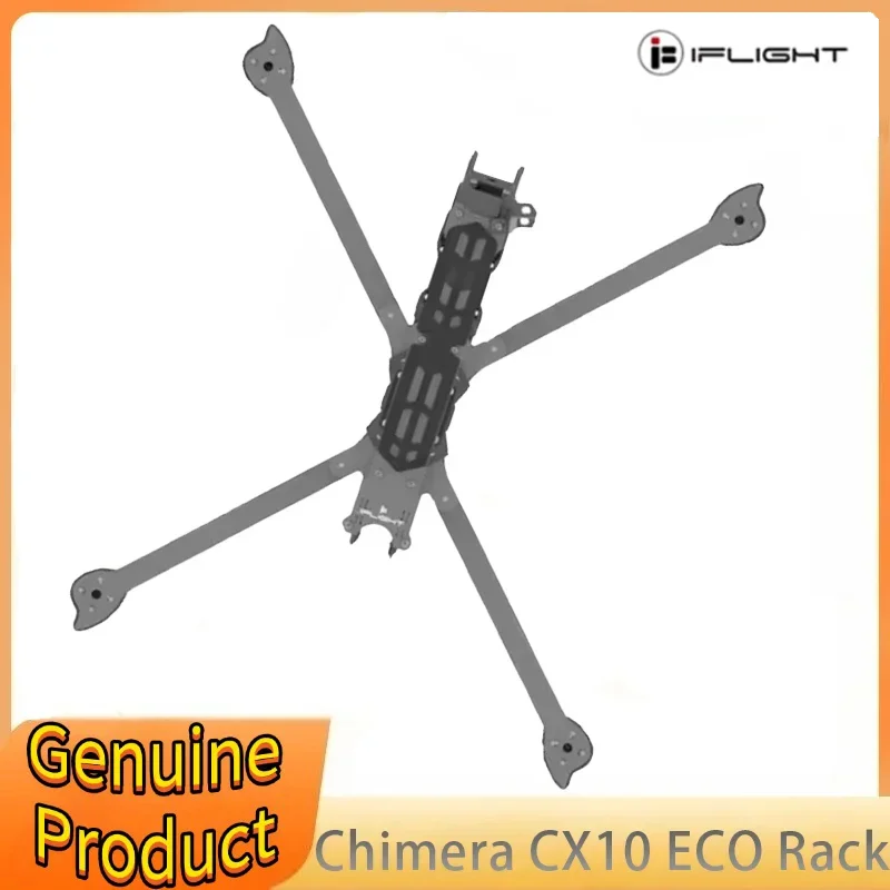 

IFlight Chimera CX10 ECO 10-inch FPV Frame Kit 452mm Wheelbase 6MM Arm