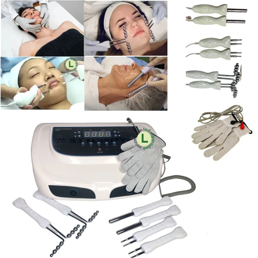 Instrumento facial anti-rugas da beleza da casa do levantamento da pele da microcorrente, B-2022