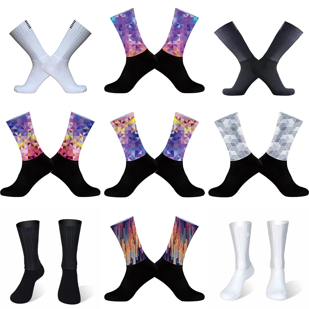 Bike Socks Unisex Cycling Socks Men and Women Bicycle Sports Socks 2024 New