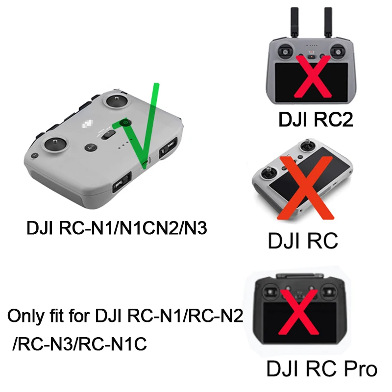 Wtohoby Tablet Extended Bracket Mount for DJI NEO /AIR 3S Drone RC-N3 Remote Control Tablet Stand Clip Holder Accessory