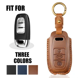 Car Remote Smart Key Cover Case Shell For Audi A1 A3 A4 A5 A6 A7 A8 Quattro Q3 Q5 Q7 2009-2015 Accessories Keychain Protect Set