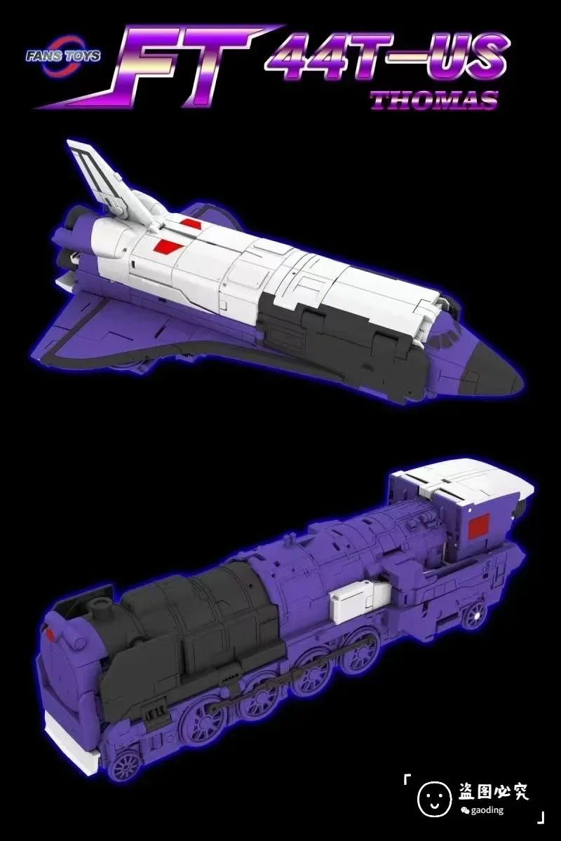 Fanstoys-us ver astrotrainアクションフィギュア,ボックス付き大型列車ロボット,変換,ft ft,ft,ft,ft,FT-44T,ft44t,在庫あり