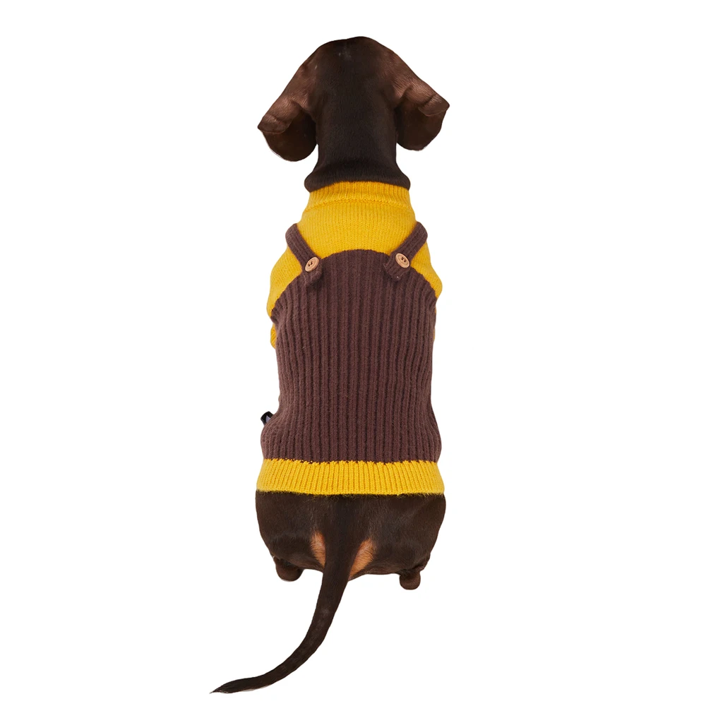 Jersey con gorro de lana para perros Dachshund y galgo italiano - imagen 3