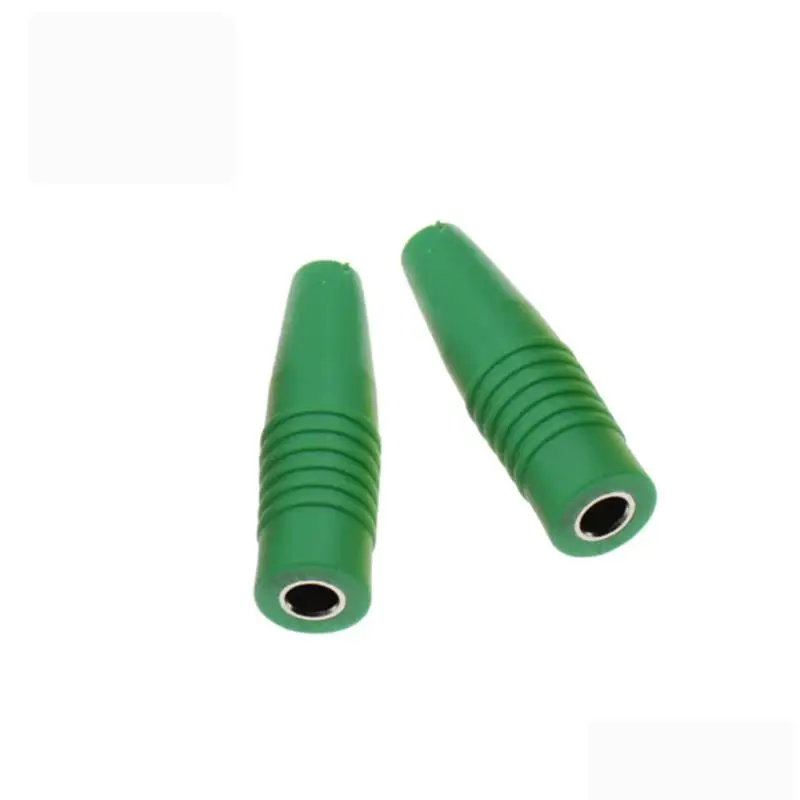 4mm Banana Plug Gun Style Multiple Colors Renewable screw Welding Free Socket Universal Probe Soft Rubber Sleeve Female Head A6