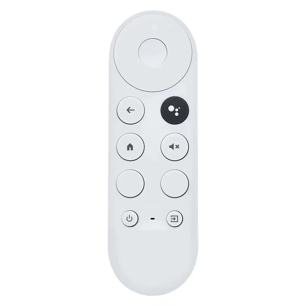 G9N9N Remote Control Bluetooth-Compatible Voice Set-Top Box Remote Control Remote Controller for Google TV Chromecast 4K Snow