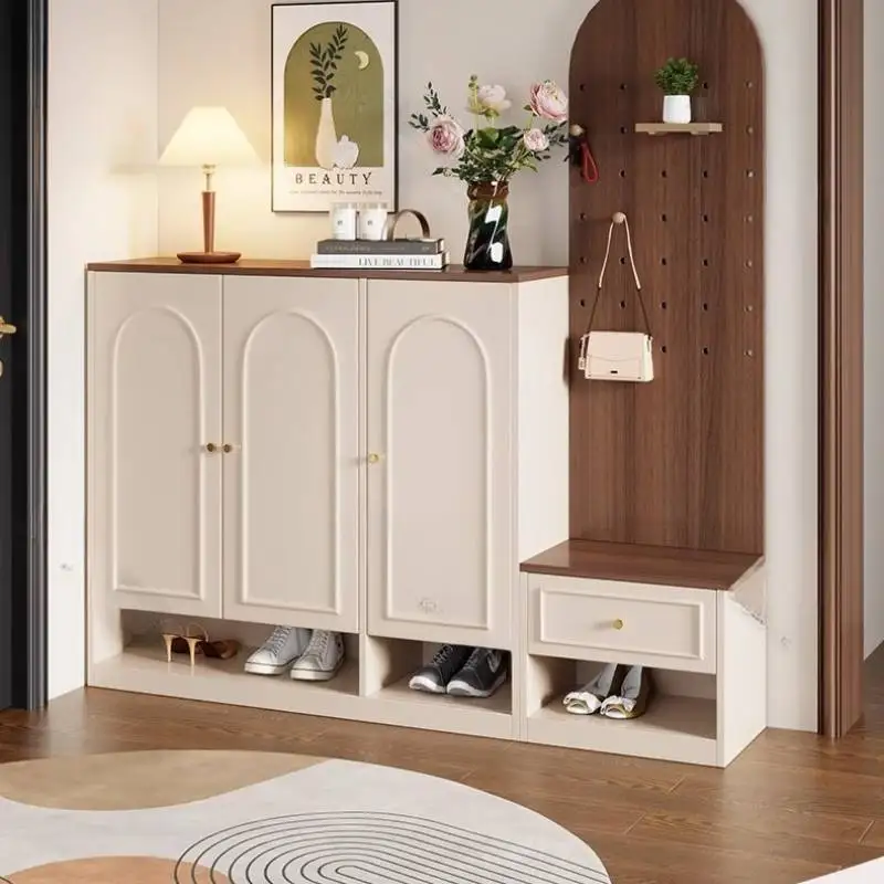 

Minimalist Storage Shoe Rack Cabinet Entryway Nordic Corridor Shoe Rack Cabinet Apartments Luxury Schuhregal Furniture For Home