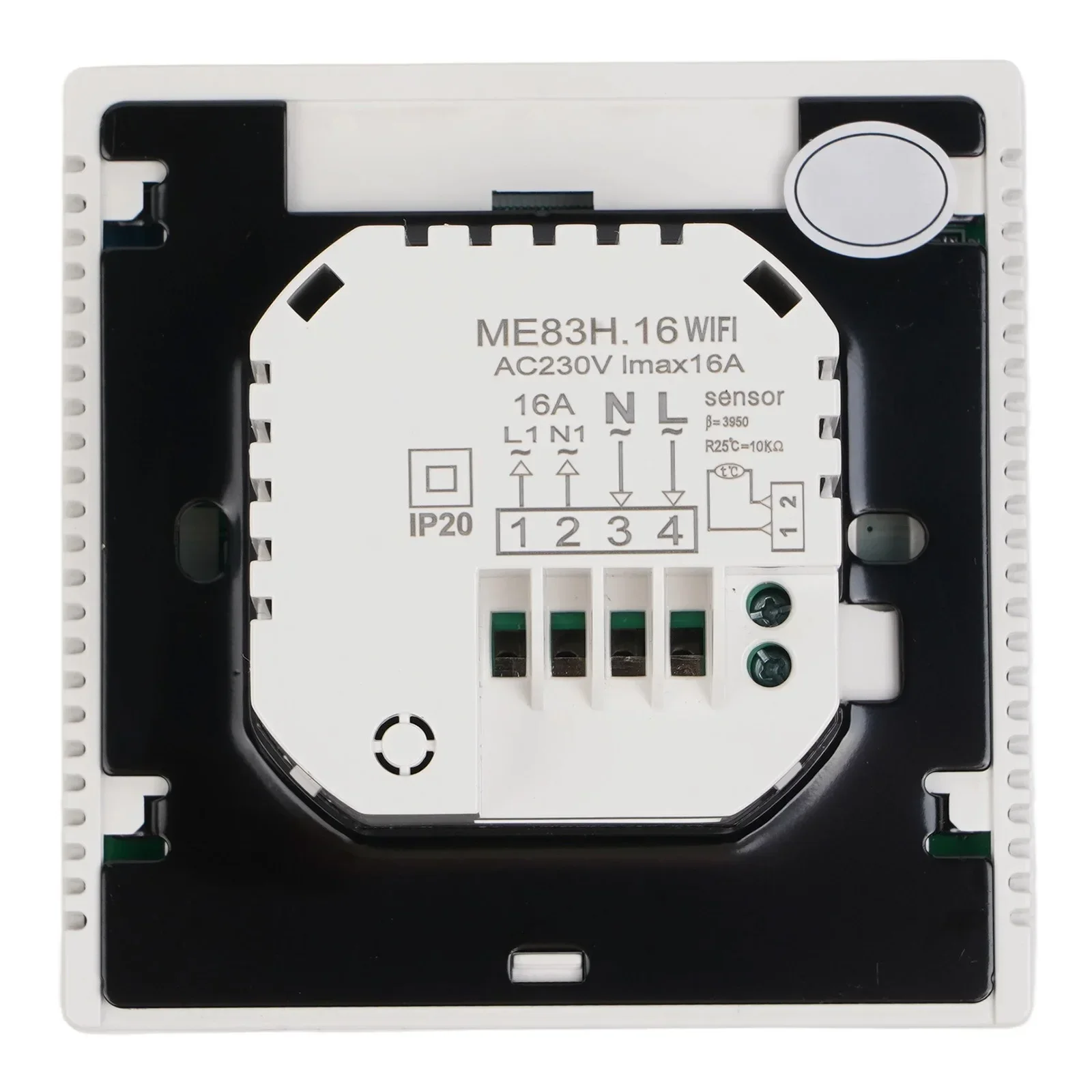 Smart Wall Mounted Electric Heater Controller Offering Advanced Programming Capabilities for Comfort Adjustment