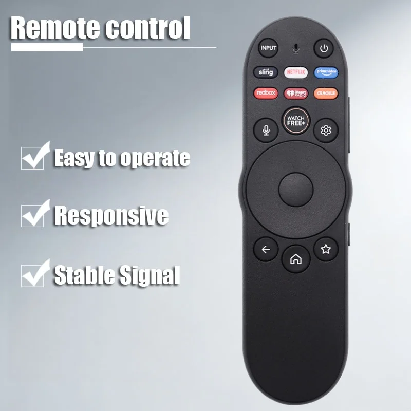 VIZIO Voice Remote, compatible with XRT270 D/P/M/V series FHD 4K Quantum Pro SmartCast TV spare accessories