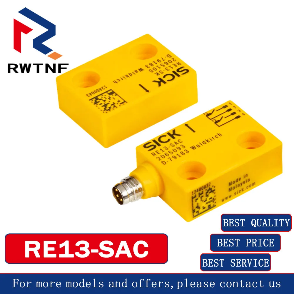 

Brand New Genuine RE13-SAC SICK Non-contact safety door switch sensor,100% original warehouse stock