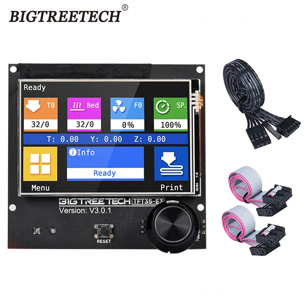 BIGTREETECH TFT35 E3 V3.0 Ekran dotykowy 12864 Wyświetlacz LCD Moduł WIFI do drukarki 3D SKR MINI E3 V3.0 Octopus Pro Ender3 CR10
