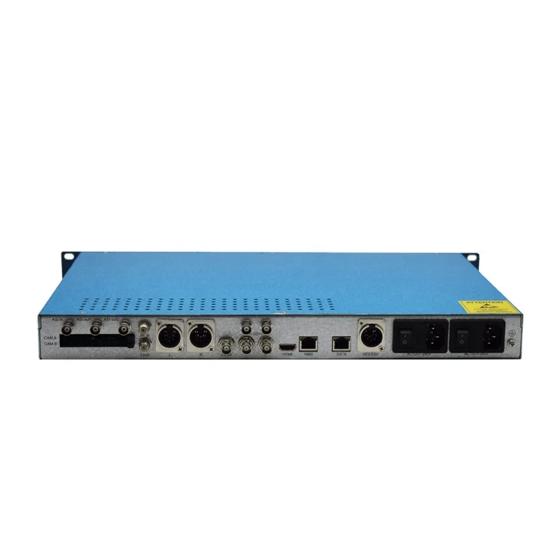 DVB S2 IP ASI IRD Decoder digital tv headend receiver decoder support 3G SDI HD-MI2.0 AV