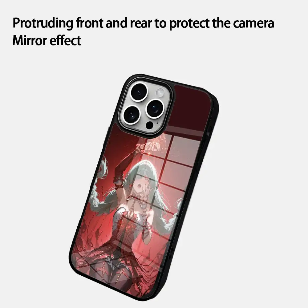 

Phone Case Glass Cover Phrolova Phone Case For Iphone 16 15 14 12 11 13 Pro Max Mini Puls Attraction CASE