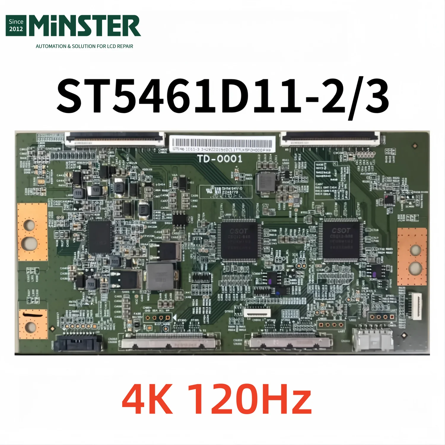 Original New TD-0001 ST5461D11-2 ST5461D11-3 4K 120HZ Tcon Board Card Plate Logic Board