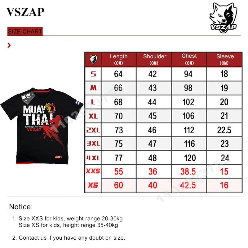 VSZAP boks MMA T Shirt wysoki skok kopnięcie siłownia Muay Thai szkolenia walki nosić sztuki walki Jiu Jitsu Kickboxing Rashguard