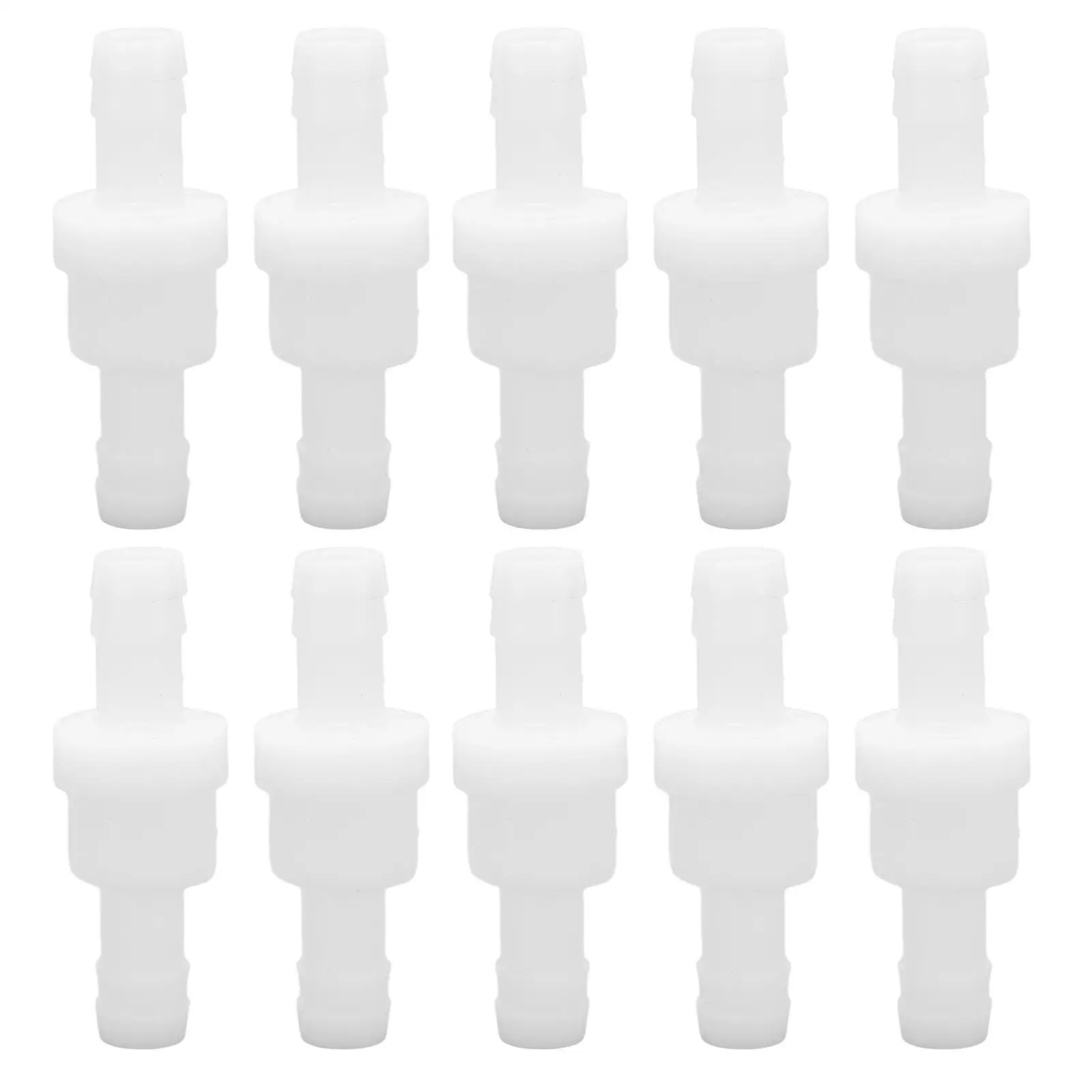 

10Pcs PE Single Way Check Valve for Aquarium Pump Non Return Valve