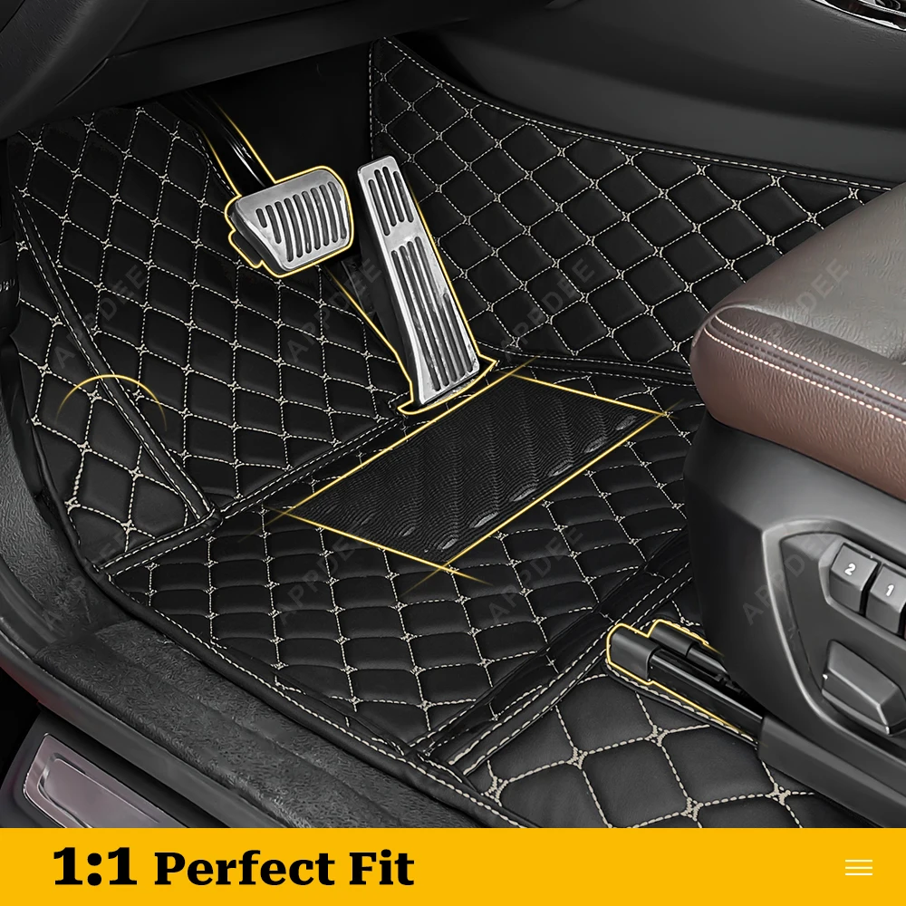 Car Floor Mats For Hummer H2 2008 Custom Auto Foot Pads Automobile Carpet Cover Interior Accessories