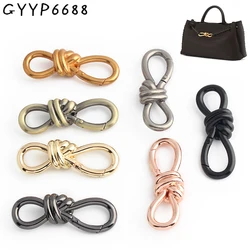 5-10-50PCS Open Metal Spring Gate Ring For Bags Handles Handbag Shoulder Belt Strap Dog Chain Snap Clasp Clip Hooks Accessories