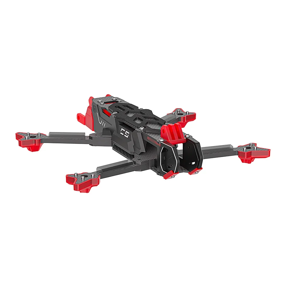 IFlight SH CineFlow 5 O4 Frame Kit 5inch (DeadCat) Wheelbase 222mm With 5mm Arm for DJI O4 Air Unit RC FPV Drone