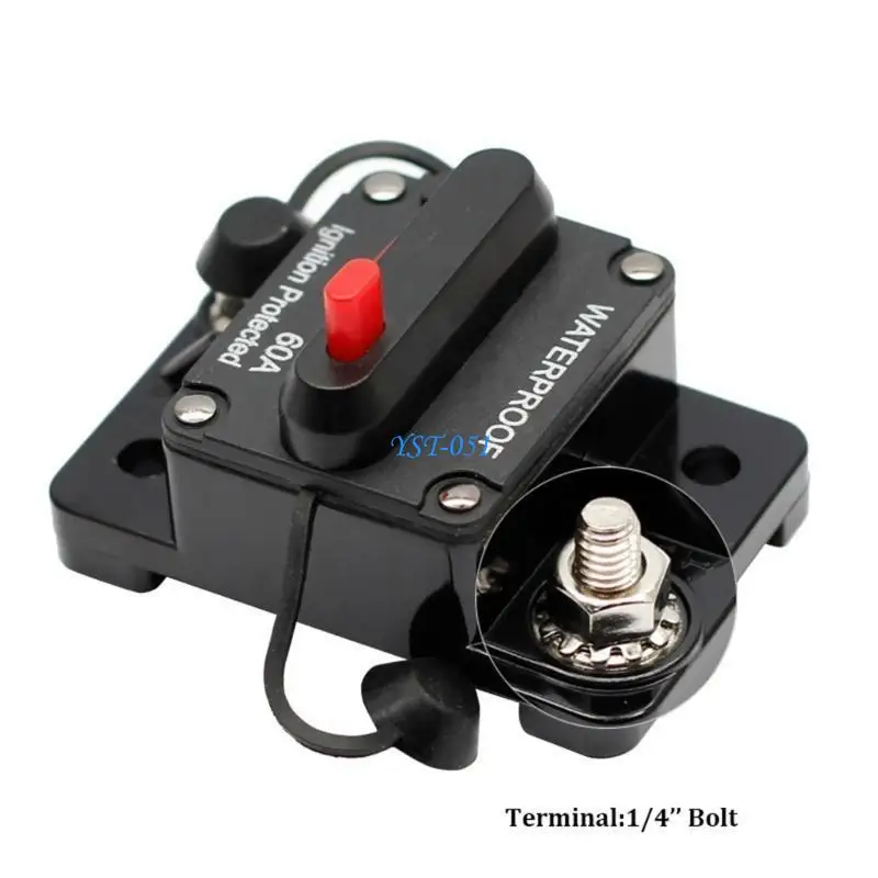 

E15A Waterproof Car Circuits Breaking Device Boats with Manual Resets