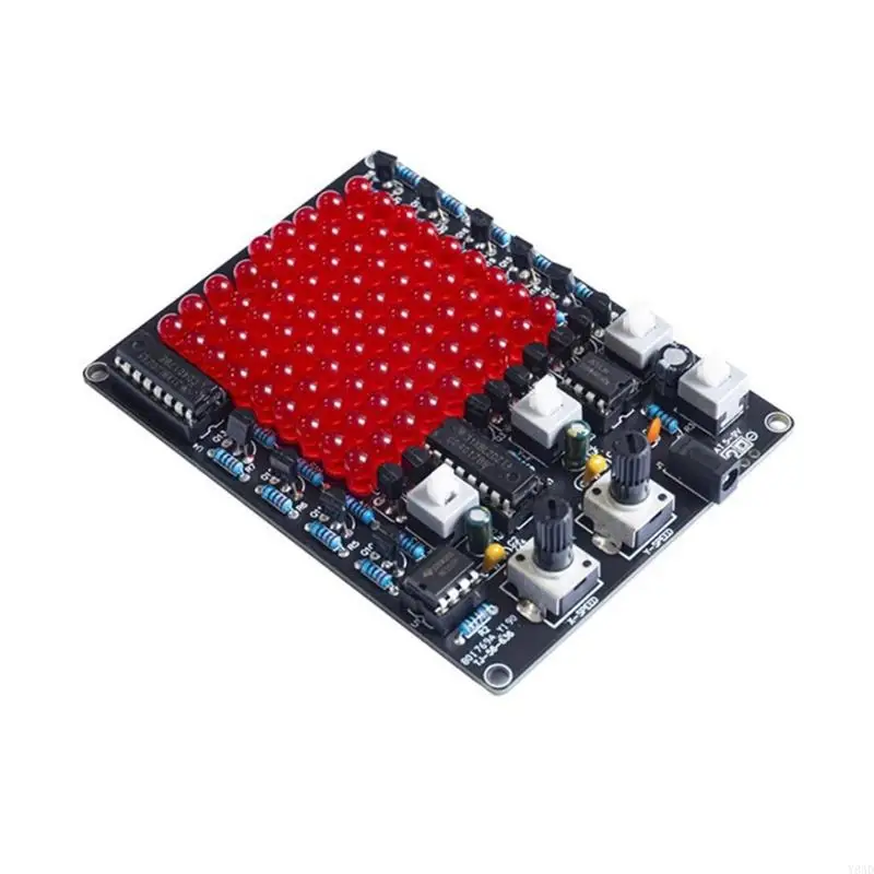 Y8AD Electronic Chasing LED Light Set DIY Soldering Kits for DIY Computings Projects, PCB Construction