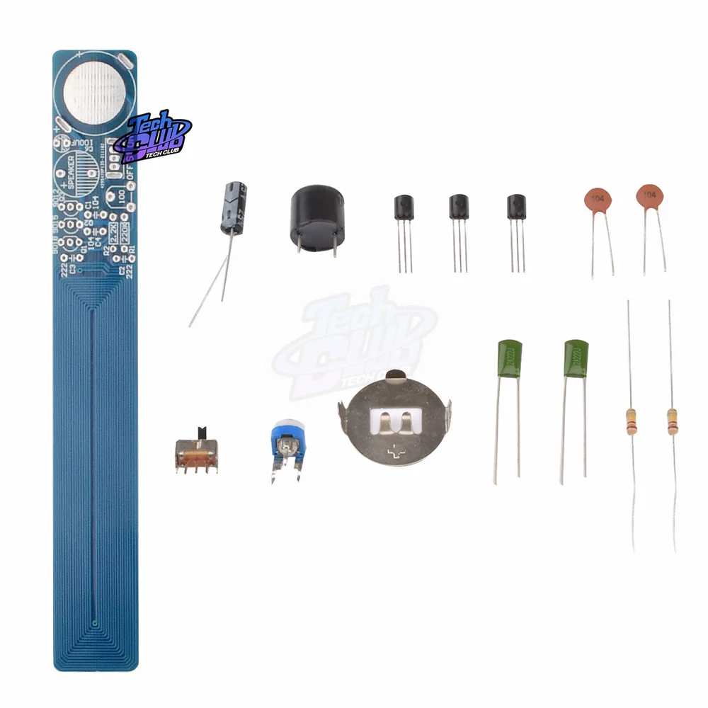 DC3-5V Simple Metal Detector Electronics Kit DIY Metal Detection Kit Electronic Measuring Instrument For Learning Toy Kit