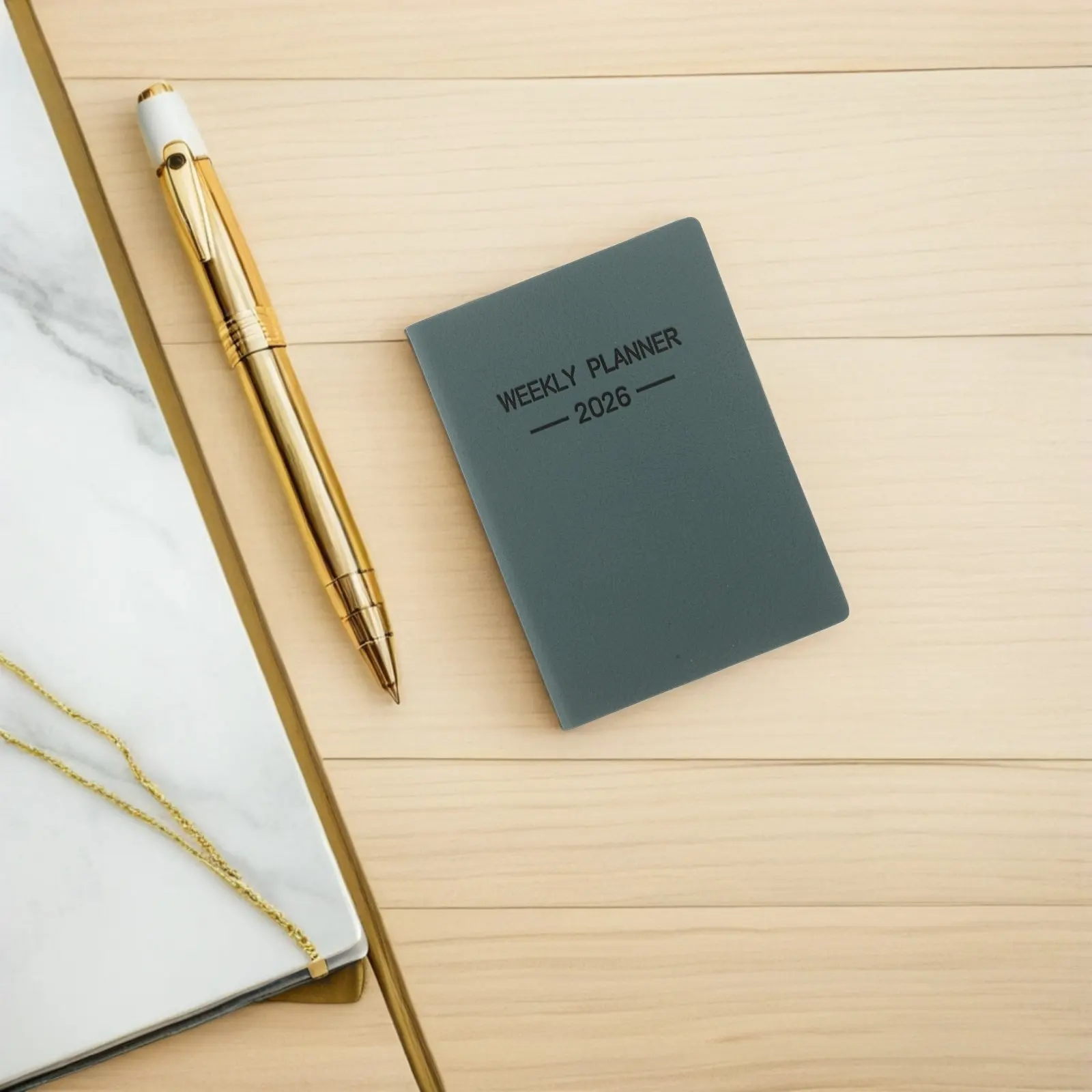 

A7 Mini Weekly Planner Small Pocket Notebook 2026 Slim Daily Schedule Organizer Small Planner Mini Notepad Pocket Calendar