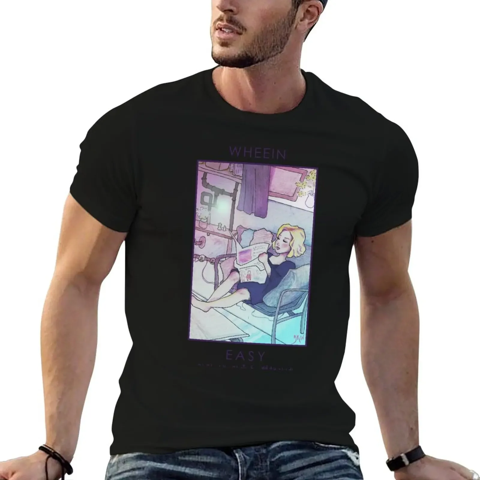 EASY T-Shirt Aesthetic clothing customizeds quick drying luxury clothes men