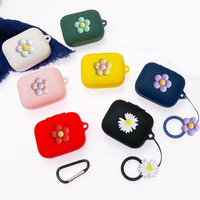 Cute Flower Case for OnePlus Buds Pro 2 case Anti-drop Ring Earphone Cover Lovely Silicone Hearphone Case for oneplus buds pro2+