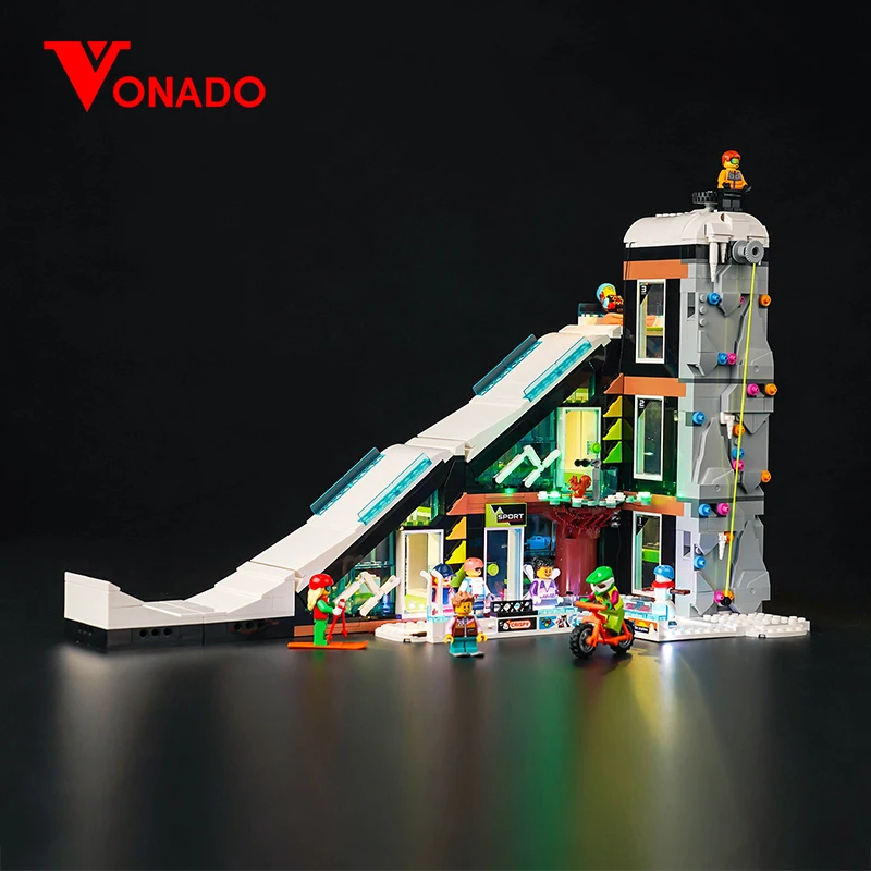 Vonado LED light 60366 set for Ski and Climbing Center building blocks (only including lighting accessories)