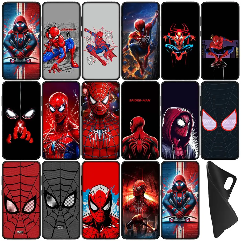 Spiderman  Marvel Spider Man Superhero Phone Cover Case for Motorola Moto E32 G30 G50 G60 G40 G51 G52 G41 G42 G71 E7 G100 Coque