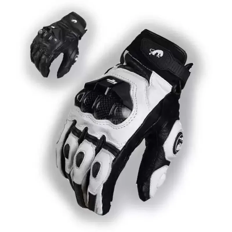 

Original AFS6 Motorcycle Gloves Motorcycle Carbon Fiber Anti-fall Four Seasons Racing Riding Gloves Breathable Non-slip Short