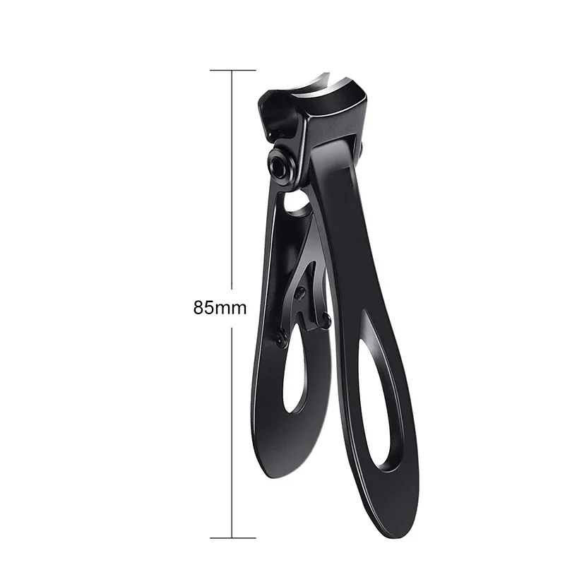 1PC tagliaunghie professionale in acciaio al carbonio tagliaunghie di alta qualità riparazione nastro nero strumenti per dita dei piedi forbici per