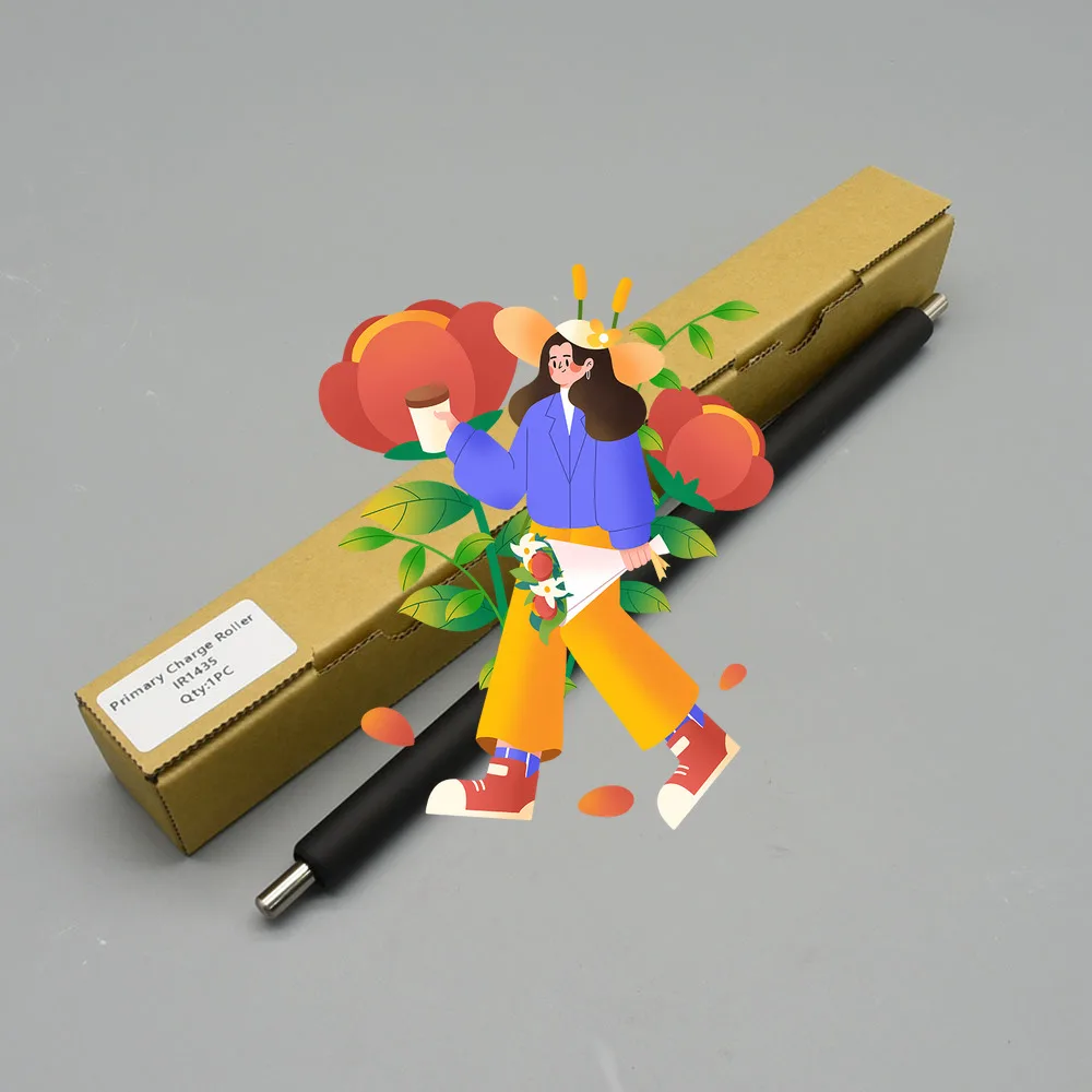 

4PCS Primary Charge Roller for Canon iR 1435 iR1435 iR1435i iR1435iF iR1435P PCR Copier Printer Parts