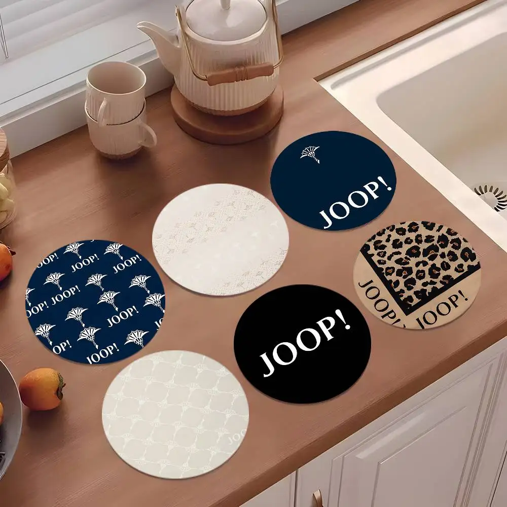 Funny Printed Joop Coasters 10cm Round Wooden Suitable For D