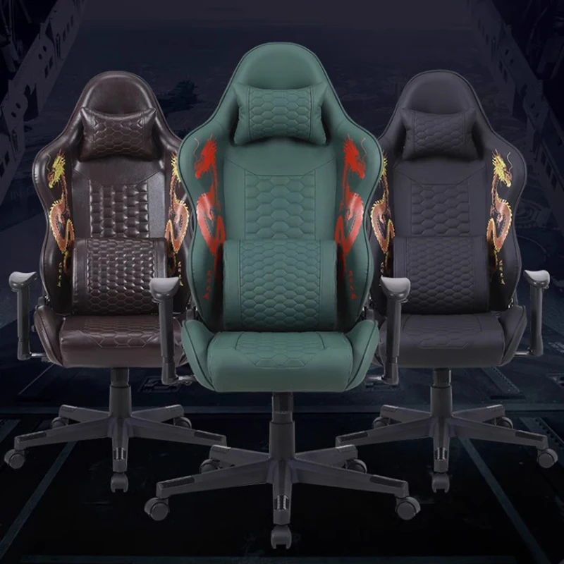 

Chair Study Wheels Relaxation Armchair Recliner Dresser Makeup Living Room Chairs Vanity Rotating Cadeiras Gamer Game Relax