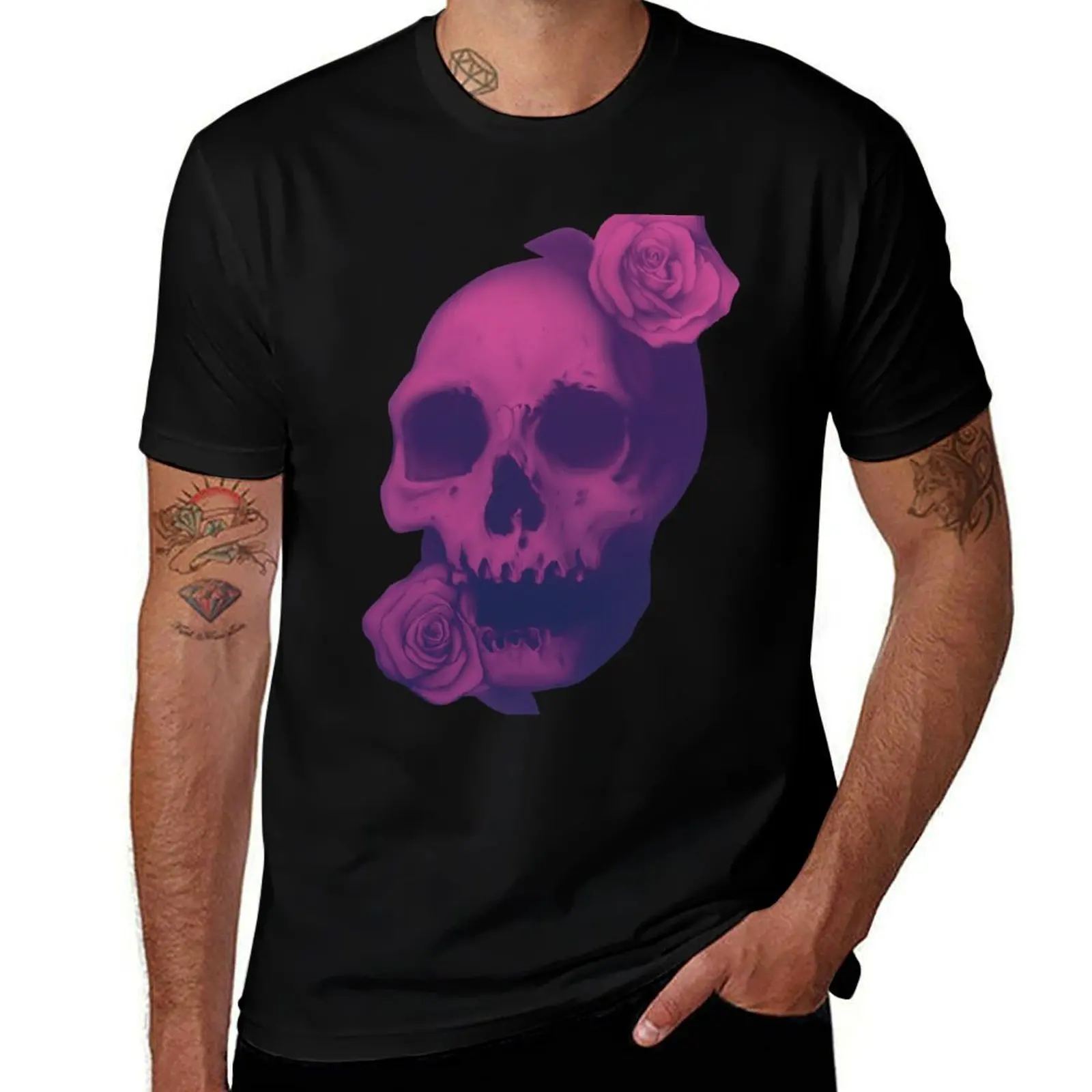 

designer mens man man shirts graphic t t t Skulls&Roses for shirts T-Shirt printed shirt