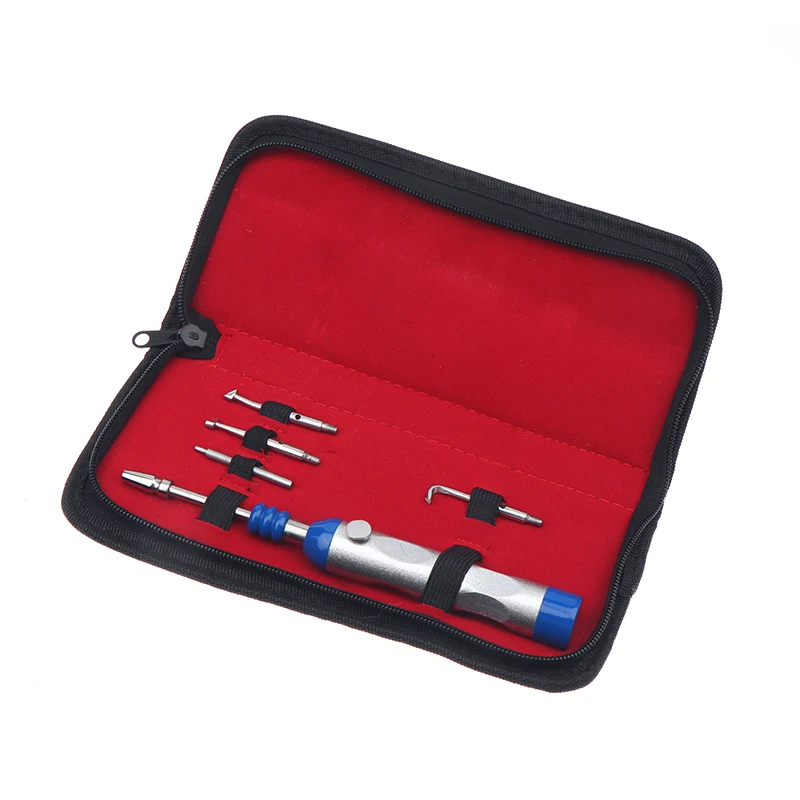 Dental Automatic Crown Remover Kit  Automatic Adjustable 4 Shifts Crown Teeth Restoration Tool Dentists Dentistry Instrument