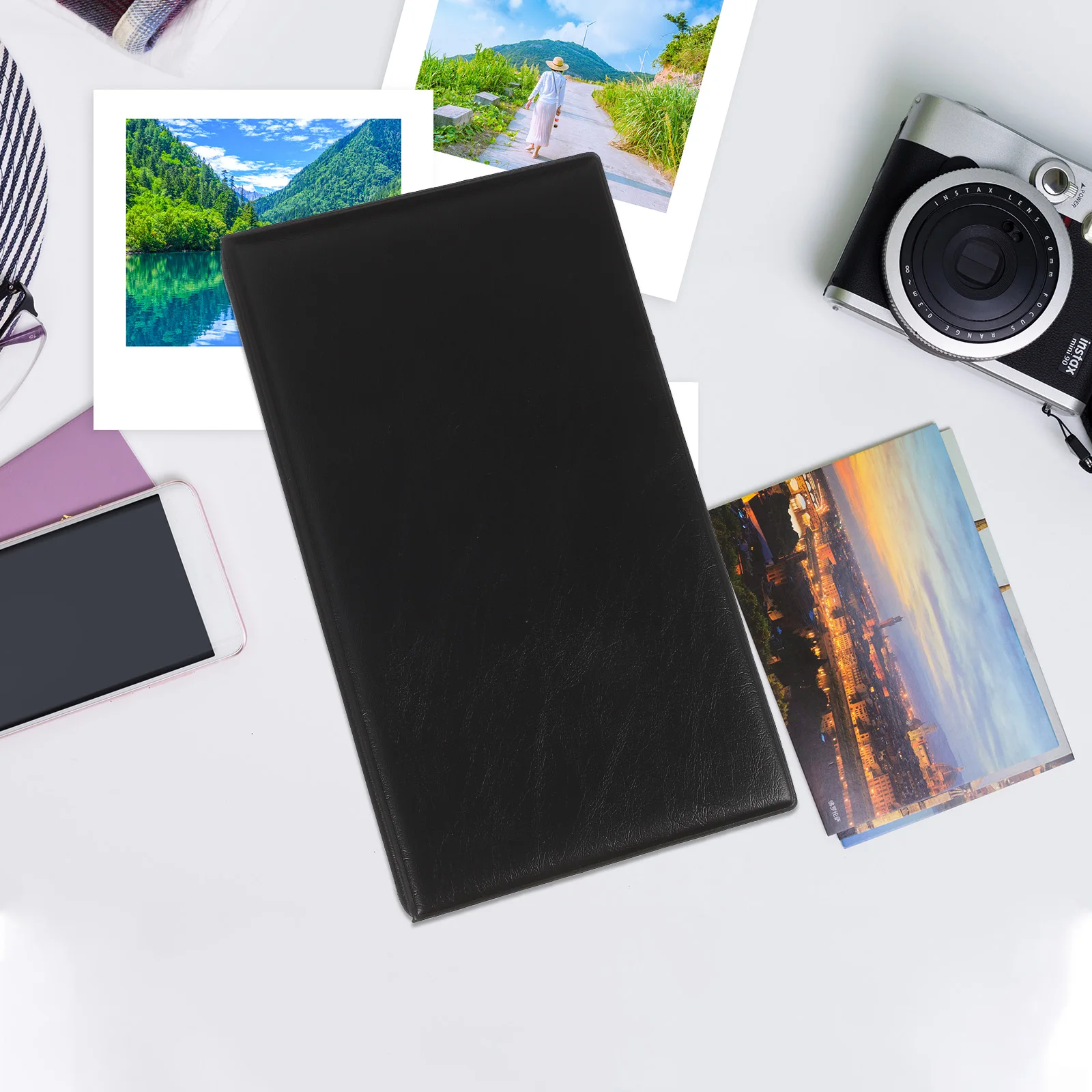 

PVC Business Holder Book Wear Resistant Business Card Organizer Book Organizer Folder Sleeve Binder Collection Album Office