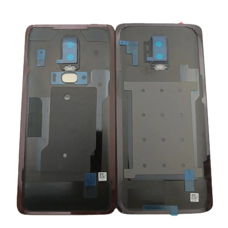 For OnePlus 6 /6T Battery Cover Back Glass Panel Rear Housing Case With Camera Lens Replace