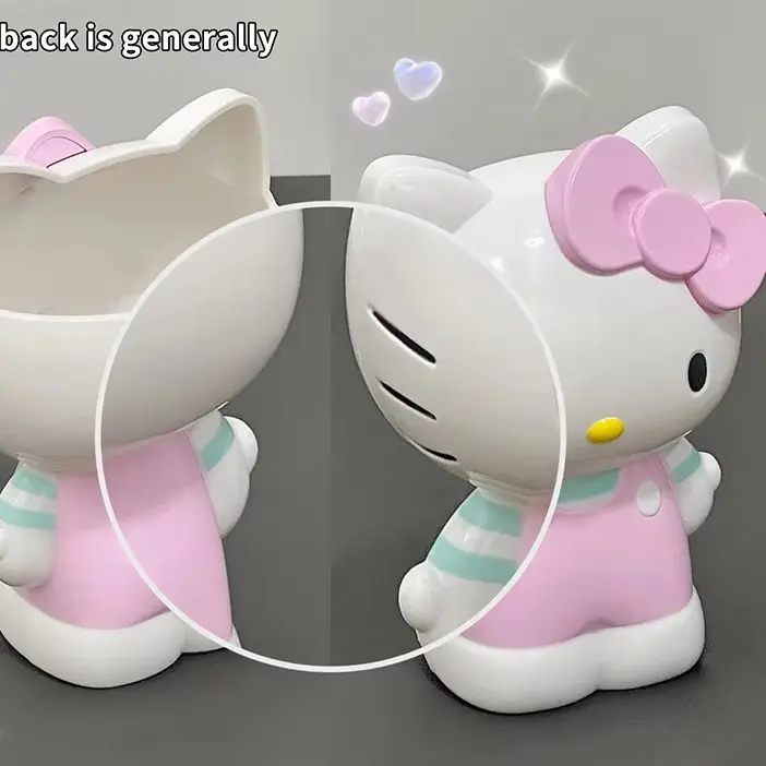 

Sanrio Hello Kitty Pen Holder Anime My Melody Stationery Makeup Brush Organizer Desktop Decoration Gifts Toy